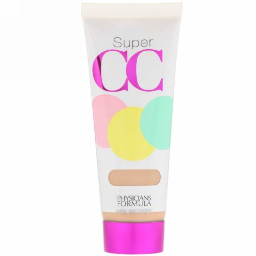 Physicians Formula, Super CC, Color-Correction + Care Cream, SPF 30, Light, 1.2 fl oz (35 ml)