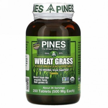 Pines International, カモジグサ, 500 mg, 250錠