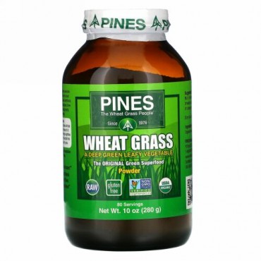 Pines International, ウィートグラスパウダー、 10オンス (280 g)