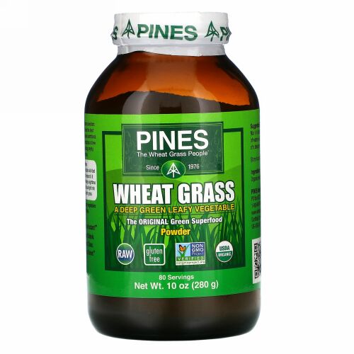 Pines International, ウィートグラスパウダー、 10オンス (280 g)