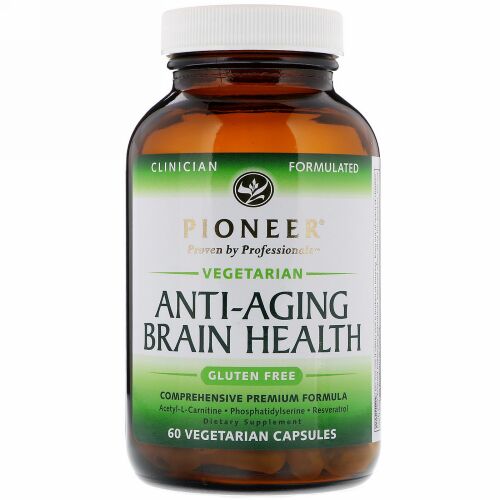 Pioneer Nutritional Formulas, エイジングケア、植物性カプセル60粒 (Discontinued Item)