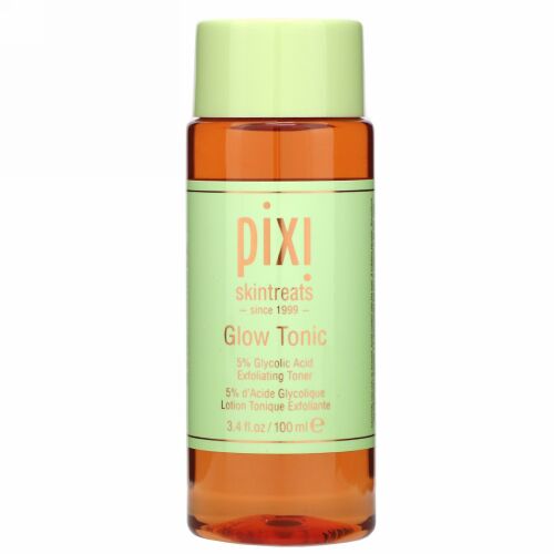 Pixi Beauty, スキントリーツ、グロートニック、角質除去トナー、すべての肌タイプ、100ml（3.4fl oz）