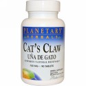 Planetary Herbals, キャッツクロー（Una de Gato）、750 mg、 90 錠