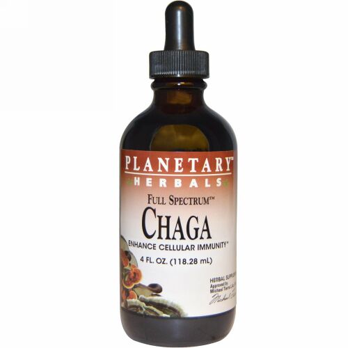 Planetary Herbals, フルスペクトラム チャーガ、4 fl oz (118.28 ml) (Discontinued Item)