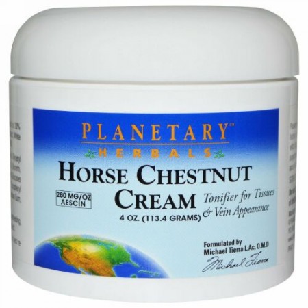 Planetary Herbals,  セイヨウトチノキ（マロニエ）クリーム, 4オンス（113.4 g）