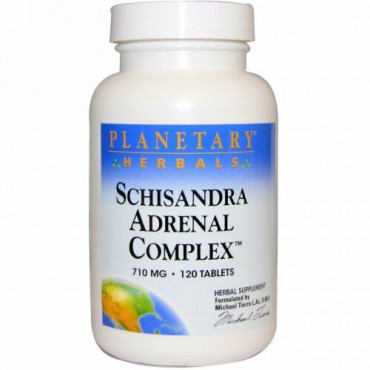 Planetary Herbals, シサンドラ・アドレナル・コンプレックス™, 710 mg, 120 錠