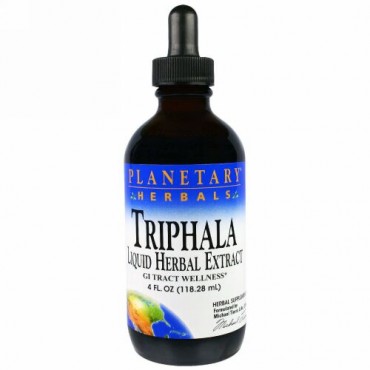 Planetary Herbals, トリファラ, 液体ハーブエキス, 4液量オンス (118.28 ml) (Discontinued Item)