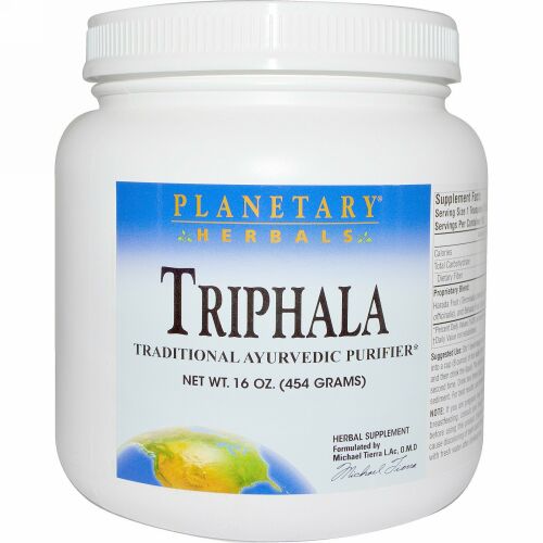 Planetary Herbals, トリファラ・パウダー、16 oz (454 g)