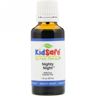 Plant Therapy, KidSafe、100%ピュアエッセンシャルオイル、おやすみなさい、1液量オンス (30 ml) (Discontinued Item)