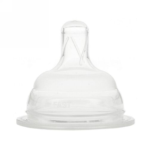 Playtex Baby, NaturaLatch、生後3-6ヶ月用、高速流量シリコンニップル2個 (Discontinued Item)