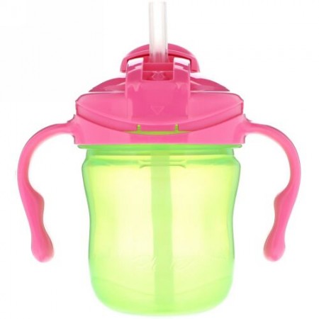 Playtex Baby, Sipsters、トレーニングカップ、生後4ヶ月以上、1カップ、6オンス (177 ml)