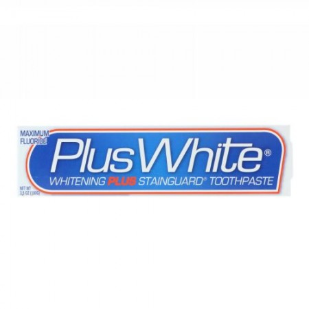 Plus White, ホワイトニング＋ステインガード練り歯磨き、3.5 oz (100 g) (Discontinued Item)