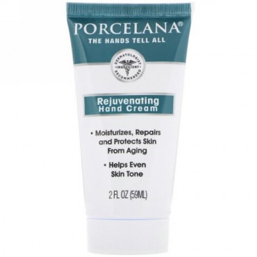 Porcelana, 肌が生き返るハンドクリーム、2 fl oz (59 ml) (Discontinued Item)