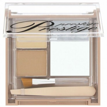 Prestige Cosmetics, ブロウシェイピングスタジオ、 ライト/ミディアム、 .10 oz (2.9 g) (Discontinued Item)