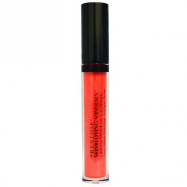 Prestige Cosmetics, スキンラビング ミネラル ラスティングモイスチャー リップグロス、 テンダーピンク (Discontinued Item)