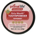 Primal Life Organics, ダーディマウス歯磨き粉、ペパーミント、1 oz (28 g)