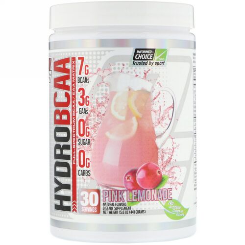ProSupps, ハイドロBCAA、ピンクレモネード、441g（15.6oz） (Discontinued Item)