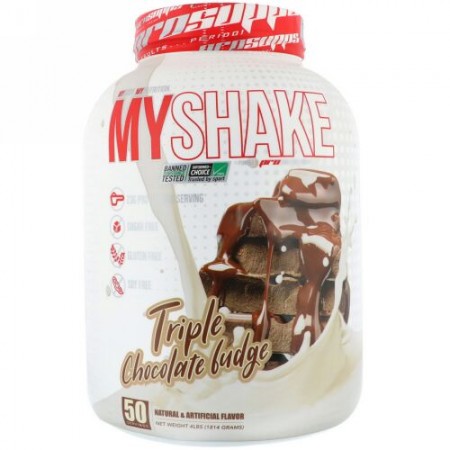 ProSupps, マイシェイク、トリプル・チョコレートファッジ、4 lb (1814 g) (Discontinued Item)