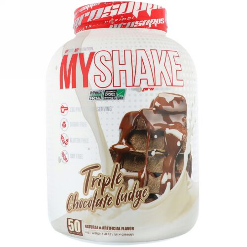 ProSupps, マイシェイク、トリプル・チョコレートファッジ、4 lb (1814 g) (Discontinued Item)