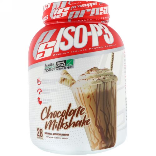 ProSupps, PS ISO-P3, Chocolate Milkshake, 2 lb (907 g) (Discontinued Item)