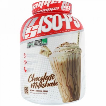 ProSupps, PS ISO-P3、チョコレートミルクシェイク、5 lb (2268 g) (Discontinued Item)