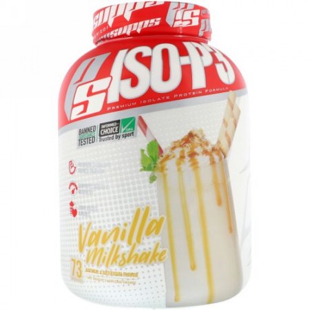 ProSupps, PS ISO-P3、バニラミルクシェイク、5 lb (2268 g) (Discontinued Item)