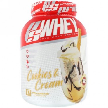 ProSupps, PSホエイ、クッキー&クリーム、2 lbs (907 g) (Discontinued Item)