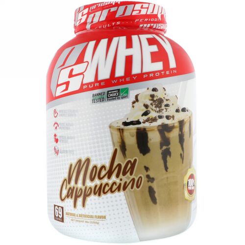 ProSupps, PSホエイ、モカ・カプチーノ、5 lbs (2268 g) (Discontinued Item)