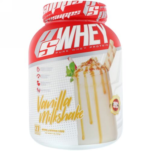 ProSupps, PS Whey, Vanilla Milkshake, 2 lb (907 g) (Discontinued Item)
