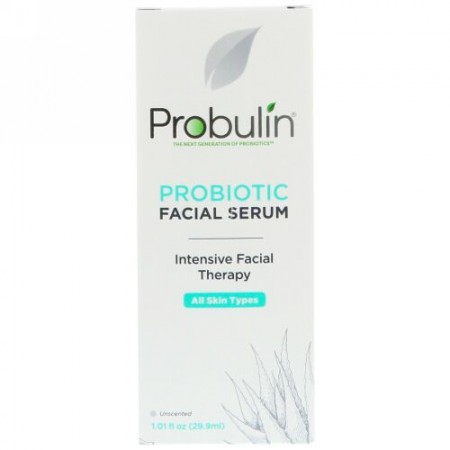 Probulin, プロバイオティクス・フェイシャルセラム、無香料、1.01 fl oz (29.9 ml) (Discontinued Item)