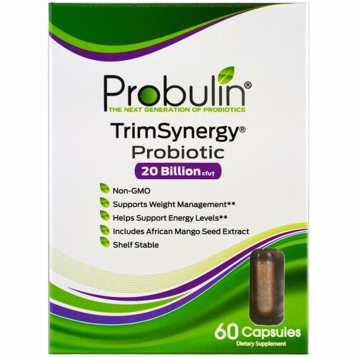 Probulin, TrimSynergy、プロバイオティック、60カプセル (Discontinued Item)
