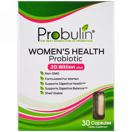 Probulin, レディースヘルス、プロバイオティク、30カプセル (Discontinued Item)