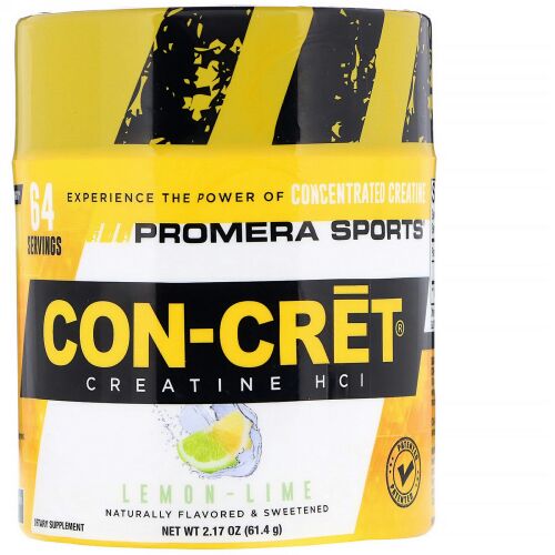 Promera Sports, コンクレットクレアチン、レモンライム、2.17 oz (61.4 g) (Discontinued Item)