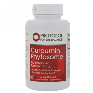 Protocol for Life Balance, Curcumin Phytosome, 60 Veg Capsules (Discontinued Item)