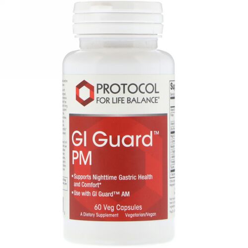 Protocol for Life Balance, GIガードPM、ベジカプセル60個 (Discontinued Item)