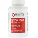 Protocol for Life Balance, オルトマルチ・グリーンズ、ベジタリアンカプセル180錠 (Discontinued Item)