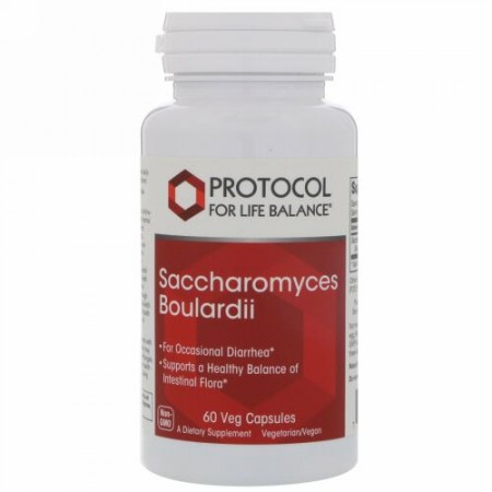 Protocol for Life Balance, サッカロミセスブラウディ、60ベジカプセル