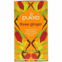 Pukka Herbs, スリージンジャーハーバルティー、カフェインフリー、20袋、1.27 oz (36 g)