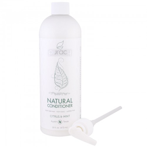 Puracy, ナチュラルコンディショナー、シトラス＆ミント、16 fl oz (473 ml) (Discontinued Item)