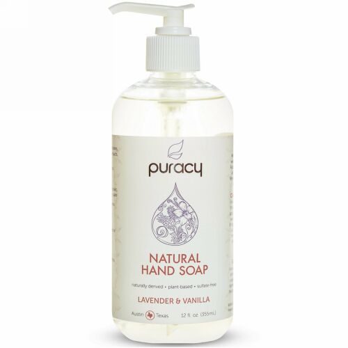 Puracy, ナチュラルハンドソープ、 12 液量オンス (355 ml) (Discontinued Item)