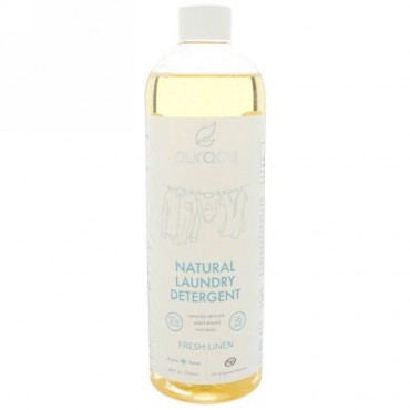 Puracy, 天然洗濯洗剤、フレッシュリネン、24 fl oz (710 ml) (Discontinued Item)