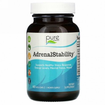 Pure Essence, AdrenalStability（アドレナルスタビリティ）、植物性カプセル60粒