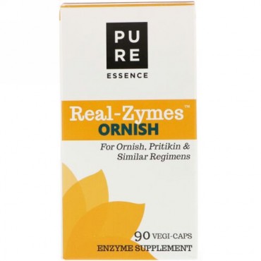 Pure Essence, リアルザイム、オーニッシュ、植物性カプセル90錠 (Discontinued Item)
