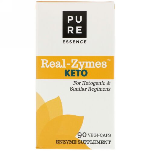 Pure Essence, リアル-ザイムズ ケト、ベジカプセル90個 (Discontinued Item)