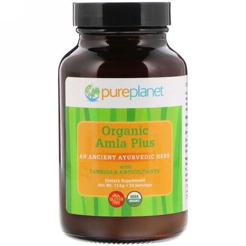 Pure Planet, オーガニックアムラプラス（Organic Amla Plus）, 114 g (Discontinued Item)