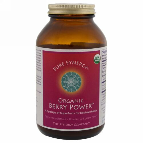 Pure Synergy, オーガニックベリーパワー、8オンス (225 g) (Discontinued Item)