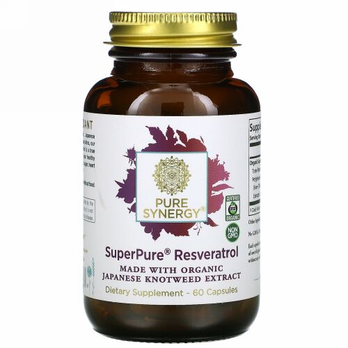 Pure Synergy, SuperPure（スーパーピュア）レスベラトロール、60粒