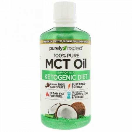 Purely Inspired, 100％ピュアMCTオイル、950ml（32液量オンス） (Discontinued Item)