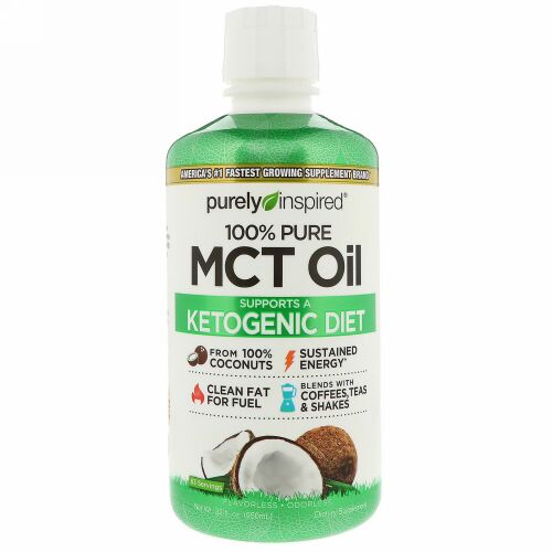 Purely Inspired, 100％ピュアMCTオイル、950ml（32液量オンス） (Discontinued Item)