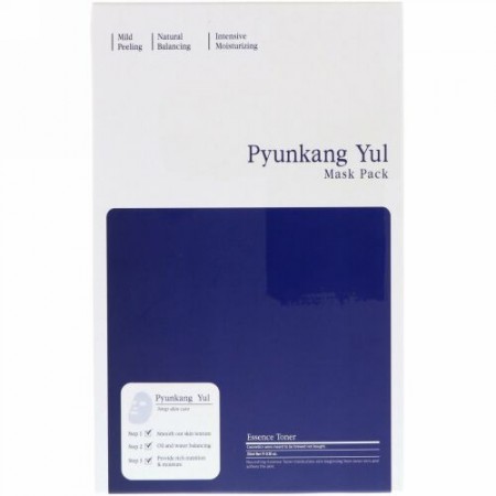 Pyunkang Yul, Mask Pack, 3 Step Skin Care, 1 Set (Discontinued Item)